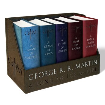 George R. R. Martin's A Game of Thrones Leather-Cloth Boxed Set 冰与火之歌 皮革装订收藏版本 下载
