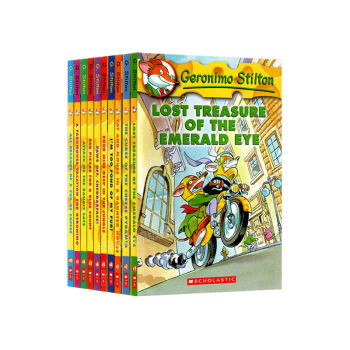 Geronimo Stilton 老鼠记者1-10册 儿童章节小说 彩色插图漫画 下载