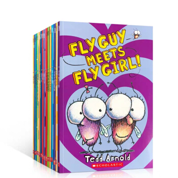学乐 苍蝇小子1-15 英文原版进口绘本 《纽约时报》畅销书 幽默英语漫画彩页 Fly Guy And Buz （7-12岁） [平装] 下载