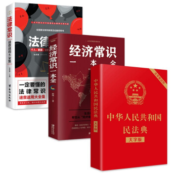 中华人民共和国民法典（大字版）+经济常识一本全+法律常识速查速用大全集 下载
