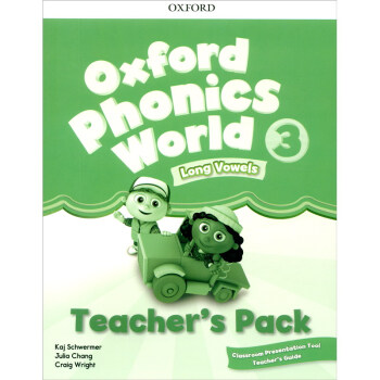 OPW第3册教师用书（含多媒体课件账号） [Oxford Phonics World Teachers Pack 3 Long Vowels]