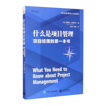 什么是项目管理：项目经理的第一本书 [What You Need to Know About Project Management]