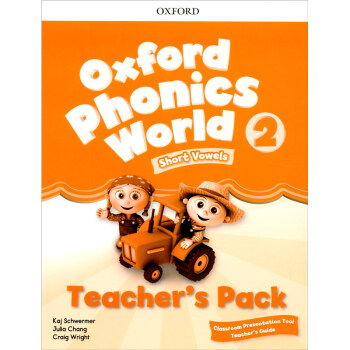 OPW第2册教师用书（含多媒体课件账号） [Oxford Phonics World Teachers Pack 2 Short Vowels]