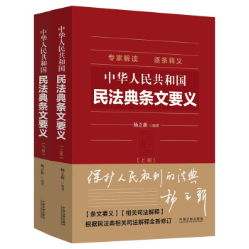 中华人民共和国民法典条文要义（全2册）