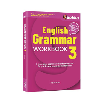 进口原版英文版新加坡英语语法练习小学3三年级 English Grammar workbook