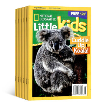 【预订【杂志预计8月发货】美国国家地理幼儿版3-6岁（英文原版）National Geographic Little Kids杂志订阅 2023年8月起订 1年共6期 杂志铺（先发“杂志订阅清单）