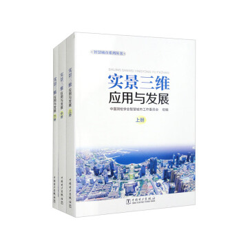 智慧城市系列丛书 实景三维应用与发展（套装上中下册）