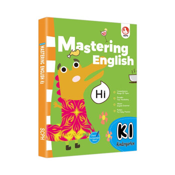 进口原版英文版新加坡幼儿园K1中班精通英语教材 HiMastering English K1