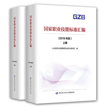 国家职业技能标准汇编 2019年版（上册+下册 共2册） 下载