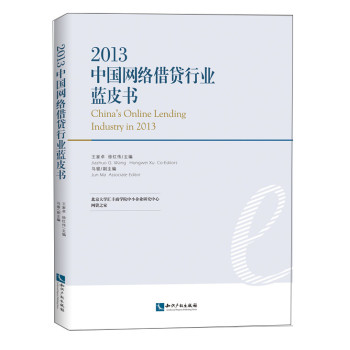 2013中国网络借贷行业蓝皮书