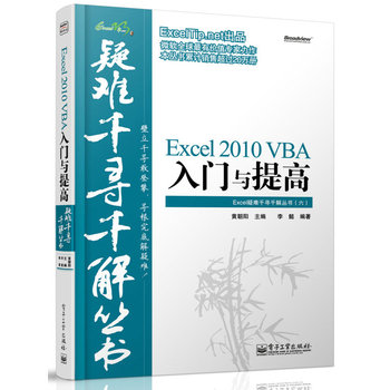 Excel 2010 VBA入门与提高 下载
