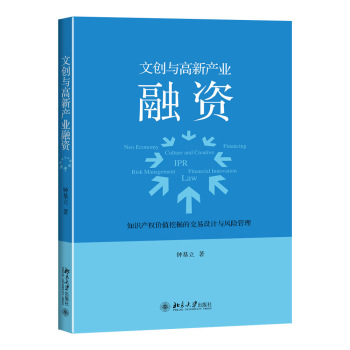 文创与高新产业融资——知识产权价值挖掘的交易设计与风险管理 下载