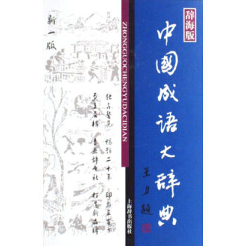 汉语工具书大系·中国成语大辞典(新一版)   下载