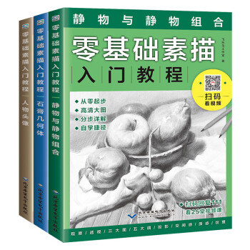 零基础素描入门教程套装（套装共3册） 下载