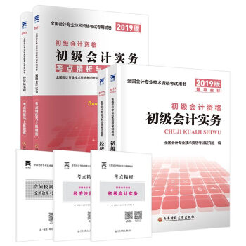 初级会计职称考试教材2019会计初级职称2019新版教材+试卷：初级会计实务+经济法基础（套装共4册+2册精析） 下载