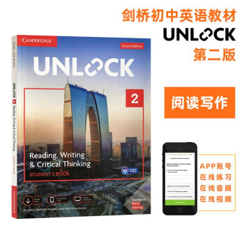 剑桥雅思托福阅读写作教材Unlock 2级别读写Reading writing [平装] 下载