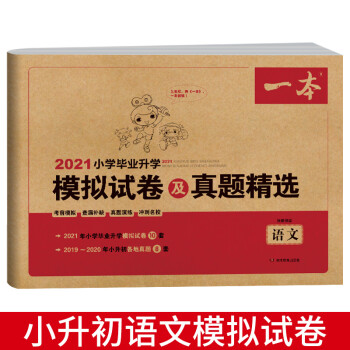 一本小学毕业升学模拟试卷及真题精选语文 小学升初中模拟卷真题卷总复习资料试卷 开心教育 下载