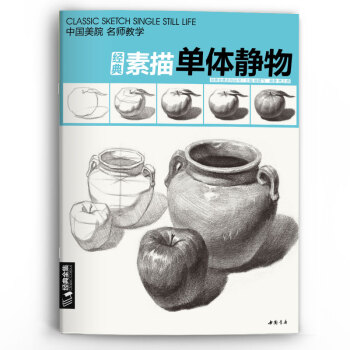 8开《经典素描单体静物》临摹范本大画结构解剖与透视训练入门绘画画自学教程材陶罐步骤敲门砖美术高联考 下载