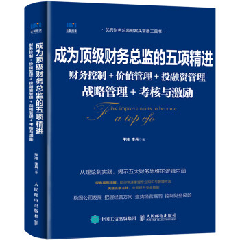 成为顶级财务总监的五项精进 财务控制 价值管理 投融资管理 战略管理 考核与激励 下载