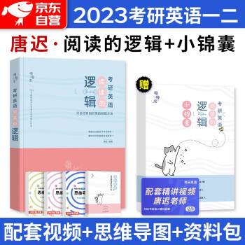 唐迟2023考研英语 阅读的逻辑 下载