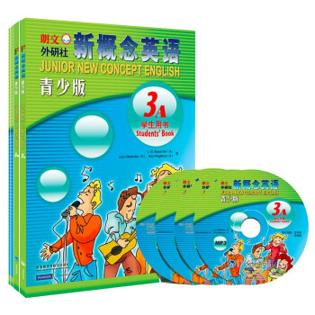 新概念英语青少版第3级 学生用书＋练习册（点读版 套装共4册 附MP3光盘2张、DVD光盘2张） [Junior New Concept English] 下载