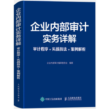 企业内部审计实务详解 审计程序 实战技法 案例解析 下载