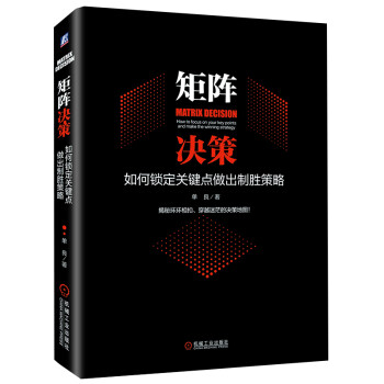 矩阵决策：如何锁定关键点做出制胜策略 下载