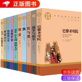 青少年必读名著课外书籍全10册学生版 红与黑 巴黎圣母院 简爱书 悲惨世界 海底两万里 童年 下载