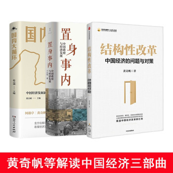 中国经济三部曲：结构性改革+置身事内：中国政府与经济发展 复旦经院毕业课+国内大循环 全3册 下载