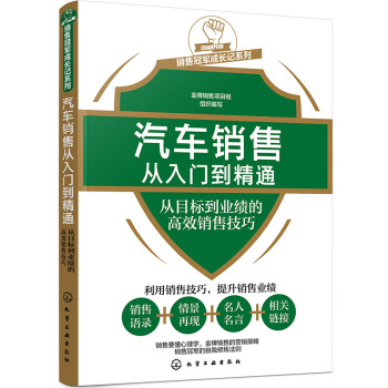 销售冠军成长记系列--汽车销售从入门到精通——从目标到业绩的高效销售技巧 下载