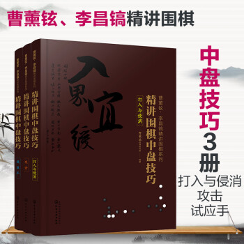曹薰铉、李昌镐精讲围棋系列第六辑：精讲围棋中盘技巧（套装3册） 下载