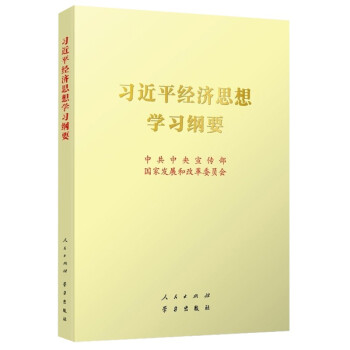 2022年新书 习近平经济思想学习纲要 16开大字本 下载