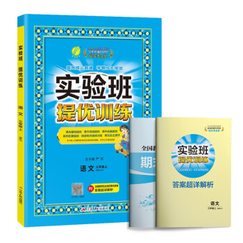 实验班提优训练 小学语文三年级上册人教版(RMJY)课时同步强化练习2022年秋季 含答案期末真卷 下载