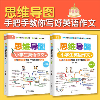 思维导图小学生英语作文（2册）34个常考主题，关键句型演练、写作思路、范文临摹、范文模板 下载
