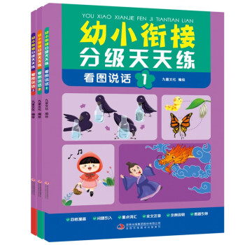 看图说话-幼小衔接分级天天练(全套3册)彩图注音版 阶梯训练由浅入深轻轻松松上小学 [3-6岁] 下载