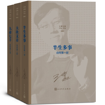 王蒙文集之：半生多事 大块文章 九命七羊：自传（全三部） 下载