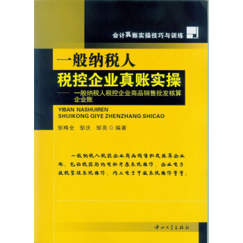 一般纳税人税控企业真账实操：一般纳税人税控企业商品销售批发核算企业账 下载