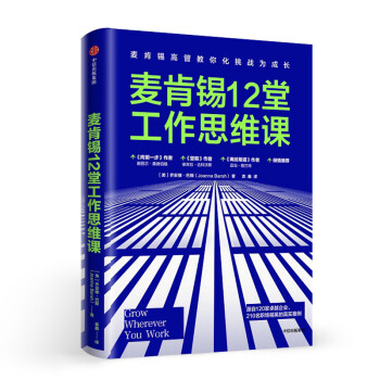 麦肯锡12堂工作思维课 麦肯锡高管教你化挑战为成长 中信出版社 下载