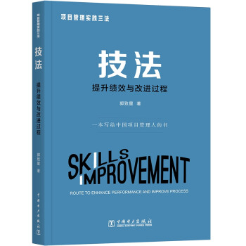 项目管理实践三法：技法:提升绩效与改进过程 下载