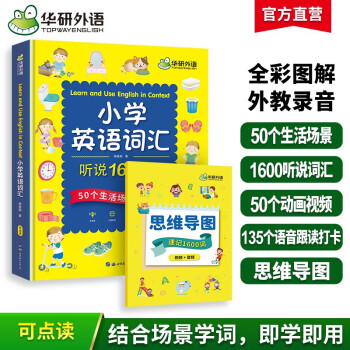 小学英语词汇听说1600词 可点读单词书 全国一二三四五六123456年级通用 华研外语剑桥KET/PET/托福/小升初 下载