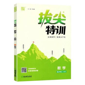 新版拔尖特训五年级数学上册人教版RJ 下载