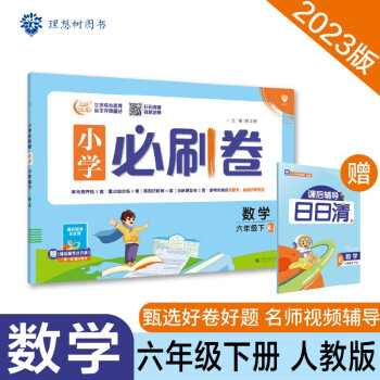 小学必刷卷 数学六年级下 RJ人教版 同步训练试卷 单元卷期中期末测试卷 理想树2023版 下载