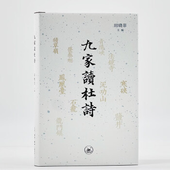 九家读杜诗 田晓菲 下载