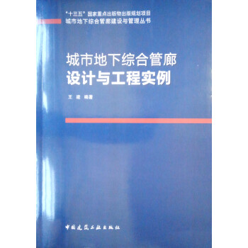 城市地下综合管廊设计与工程实例 下载