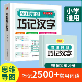 思维导图巧记汉字 小学生识字认知汉字偏旁部首结构组词成语同义词近义词思维导图快巧记速记生字汉字 [3-10岁] 下载