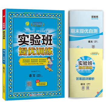 实验班提优训练 小学语文二年级上册 人教版RMJY 课时同步强化练习拔高特训 2023年秋 下载