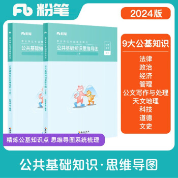 粉笔事业编2024公共基础知识思维导图公基事业单位考试用书 下载