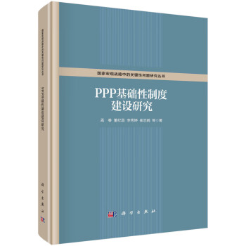 PPP基础性制度建设研究 下载