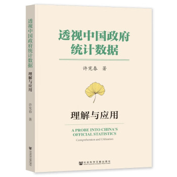 透视中国政府统计数据：理解与应用 下载