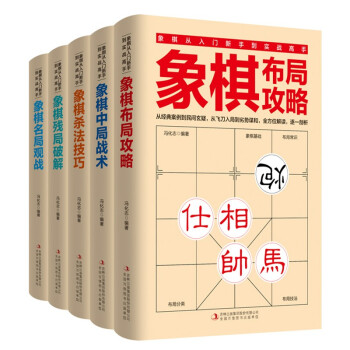 象棋从入门新手到实战高手（套装全5册）残局破解+杀法技巧+中局战术+布局攻略+名局观战 下载